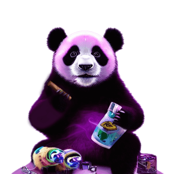 Purple Panda
